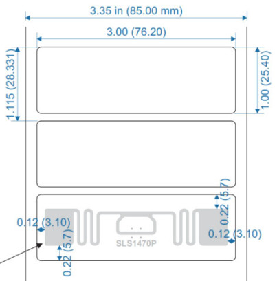 SLS RFID 10020291-SLS RFID Label