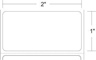 AirTrack® 2010TB-P2.1M1 Barcode Label
