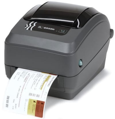 Zebra GX43-102521-000 Barcode Label Printer