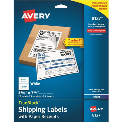 Avery-Dennison 8127 Barcode Label