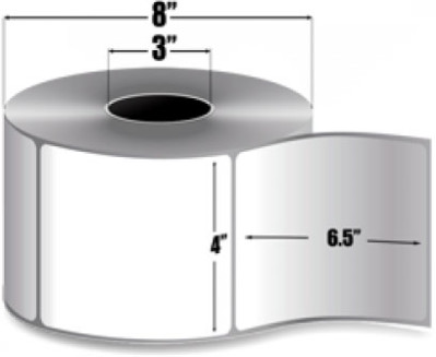 SATO 53S001017 Barcode Label