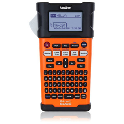 Brother P-touch EDGE Industrial Portable Barcode Printer
