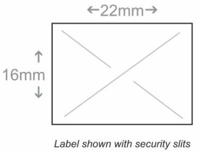 BCI LXK2216W-1PS-CS Labels