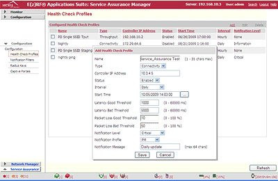 Meru SAM-500 Data Networking