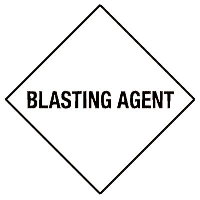 Warning D18 Shipping Labels