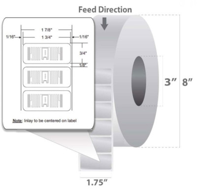 Zebra 10026450 RFID Label