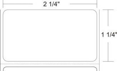 Zebra 800272-125-R Barcode Label