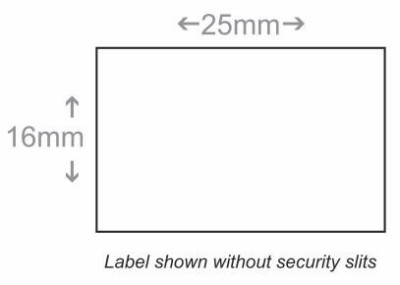 BCI LGG2516W-1RN-SL Labels