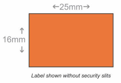 BCI LXK2516FR-1RN-SL Labels
