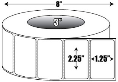 AirTrack® 800622-125-R-Compatible Barcode Label