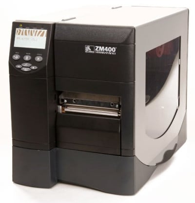Zebra ZM400-2001-4000T Barcode Label Printer