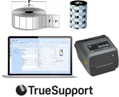 AirTrack® AT-ASSETBUNDLE-PRINT Barcode Label Printer