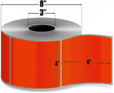 AirTrack® ATTFC-4-6-1000-0R Barcode Label
