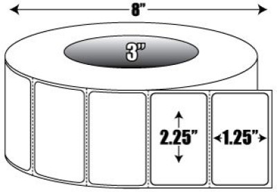 AirTrack® AiRT-225-125-4450-3-R Barcode Label