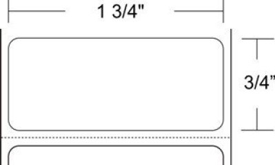 Zebra 10011694-R Barcode Label