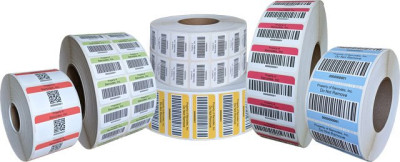 AirTrack® BCI100050PBAL-GREEN-2D-10 Barcode Label