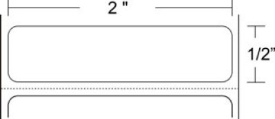 AirTrack® AiRT-2-05-9600-3 Barcode Label