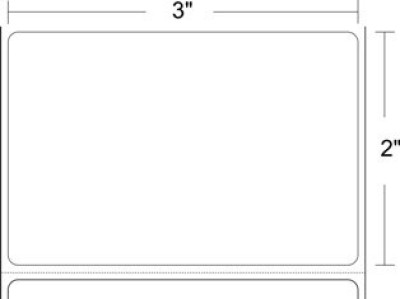 AirTrack® AiRT-3-2-7500-FF-R Barcode Label