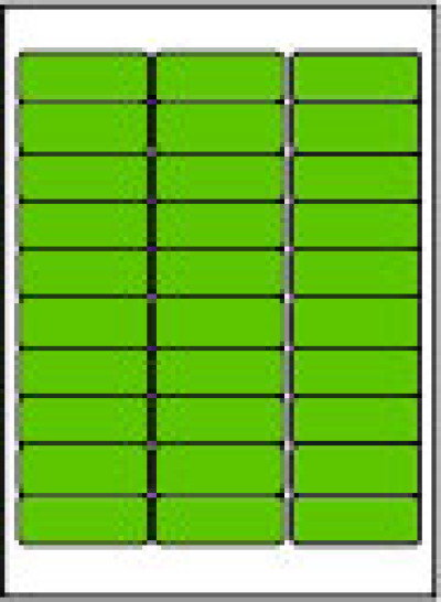 BCI LS262100FG Labels