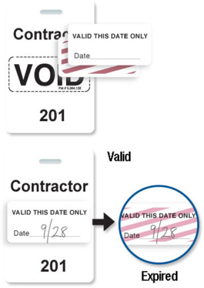 Brady 6548 Access Control Cards