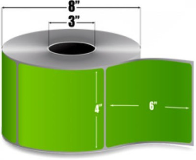 Zebra 10006208-2 Barcode Label