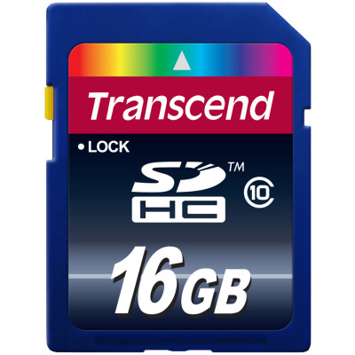 Transcend TS16GSDHC10 Products
