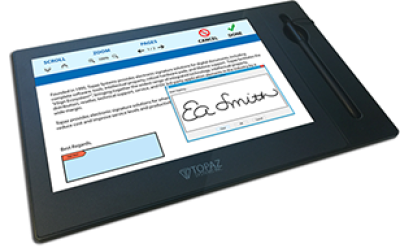 Topaz TD-LBK101VT-USB-R Payment Terminal