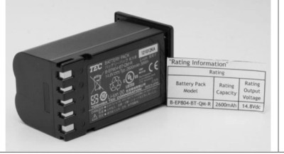 Toshiba B-EP802-BT-QM-R Battery