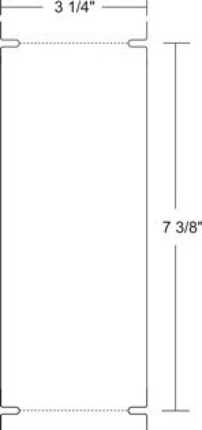 Honeywell E04891 Barcode Label