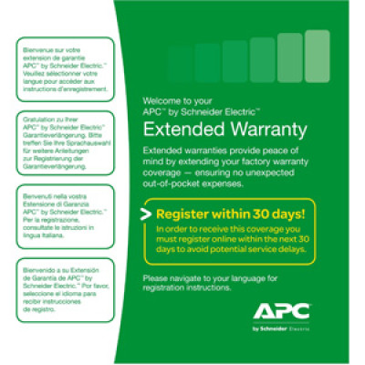 APC WBEXTWAR1YR-SP-02 Service Contract