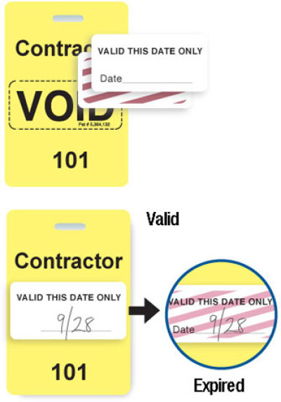 Brady 6527 Access Control Cards