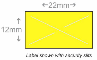 BCI LGG2212Y-1PS-SL Labels