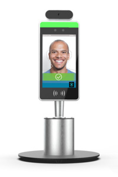 Barcodes Temperature Screening Kiosk Countertop
