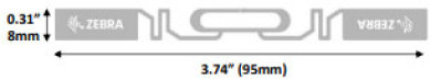 Zebra 10026648 RFID Label