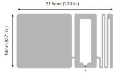 Zebra Boingtech BT577 RFID Inlay