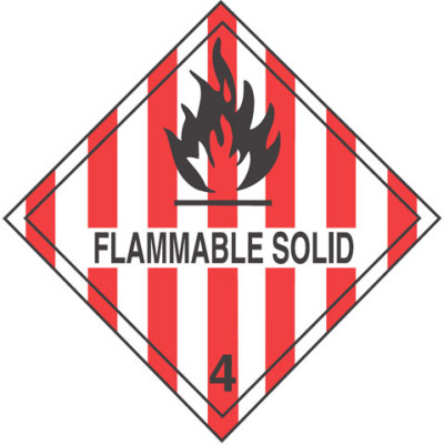 Warning D5 Shipping Labels