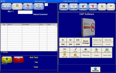 CAP Software 170.1 Software