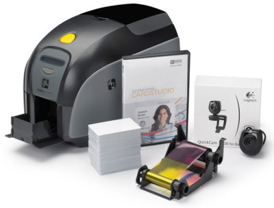 Zebra Z31-0M00C200US00 ID Card Printer System