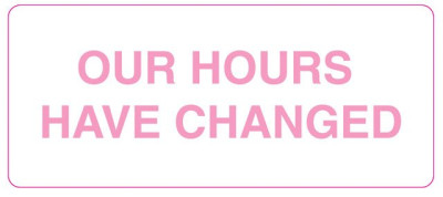 BCI WINDOW-CHANGED-HOURS-1000 Labels