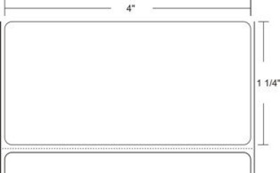 AirTrack® 800264-125-COMPATIBLE Barcode Label
