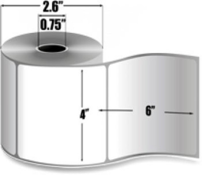 AirTrack® E21016-COMPATIBLE Barcode Label