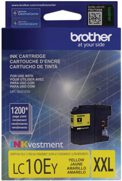 Brother LC10EY InkJet Cartridge