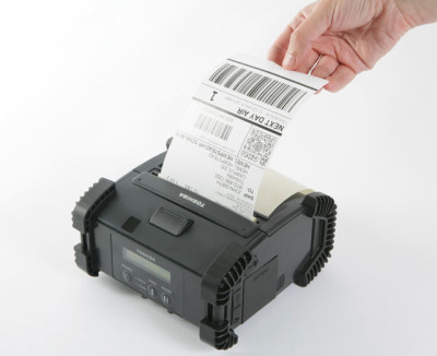 Toshiba B-EP4DL-GH40-QM-R Barcode Label Printer
