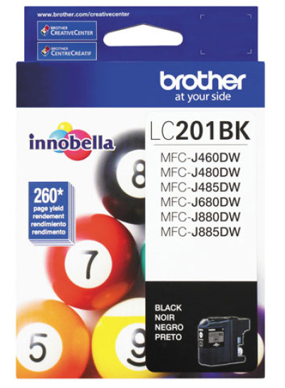 Brother LC201BK InkJet Cartridge