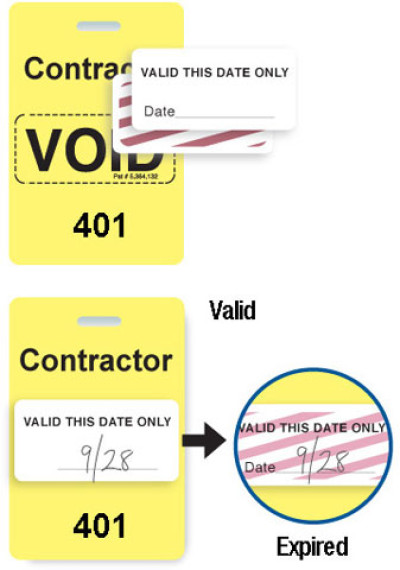 Brady 6530 Access Control Cards