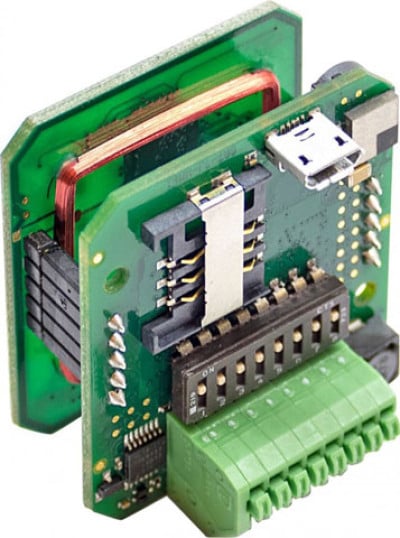 Elatec TWN4 Palon Compact Light -P with HID Prox RFID Reader