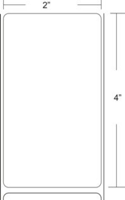 Honeywell E24612 Barcode Label