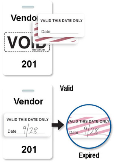 Brady 6558 Access Control Cards