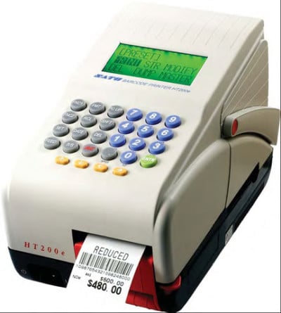 SATO WHT201001 Portable Barcode Printer