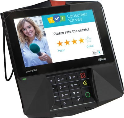 Ingenico EX8000-USBLU02A Mobile Computer
